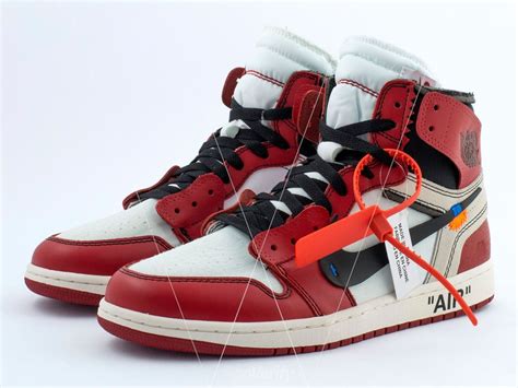 off white nike jordan 1 replica|jordan 1 off white check.